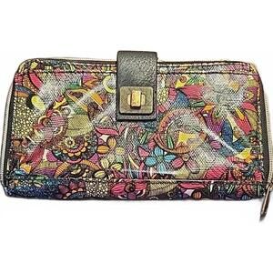 SakRoots Artist Circle Smart phone Crossbody bag wallet Rainbow Spirit Desert